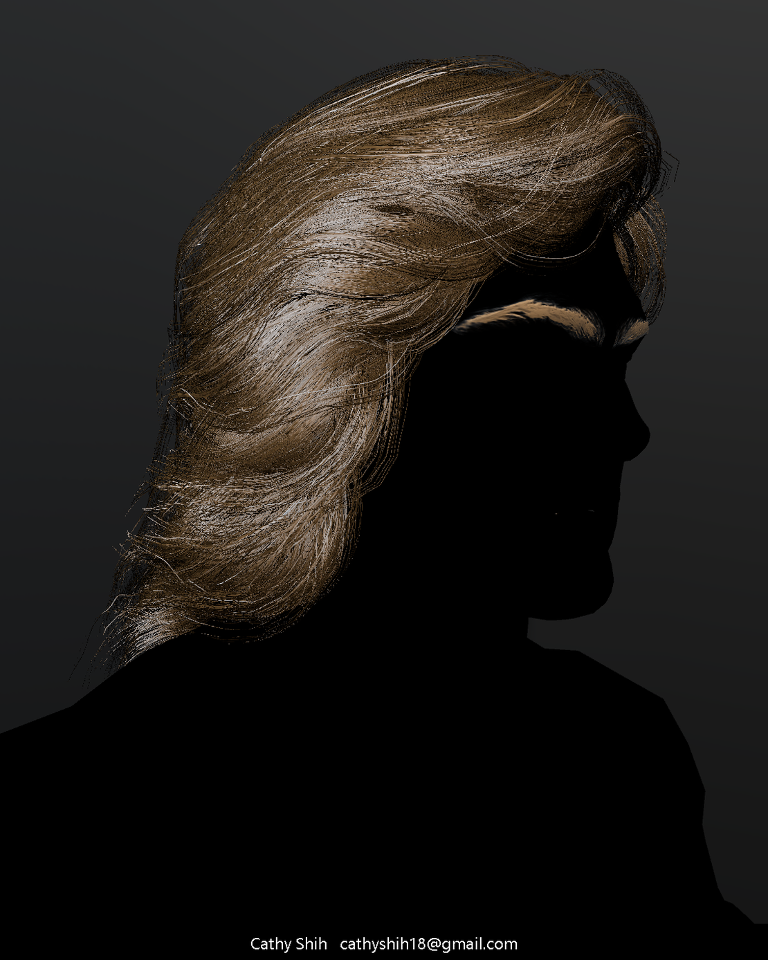 Choppy Wavy Hair In Unity